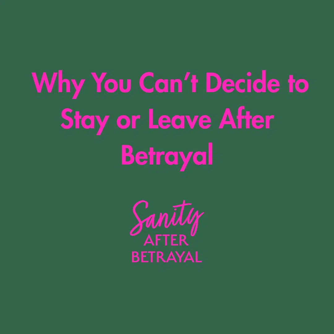 Why you can decide to stay or leave?