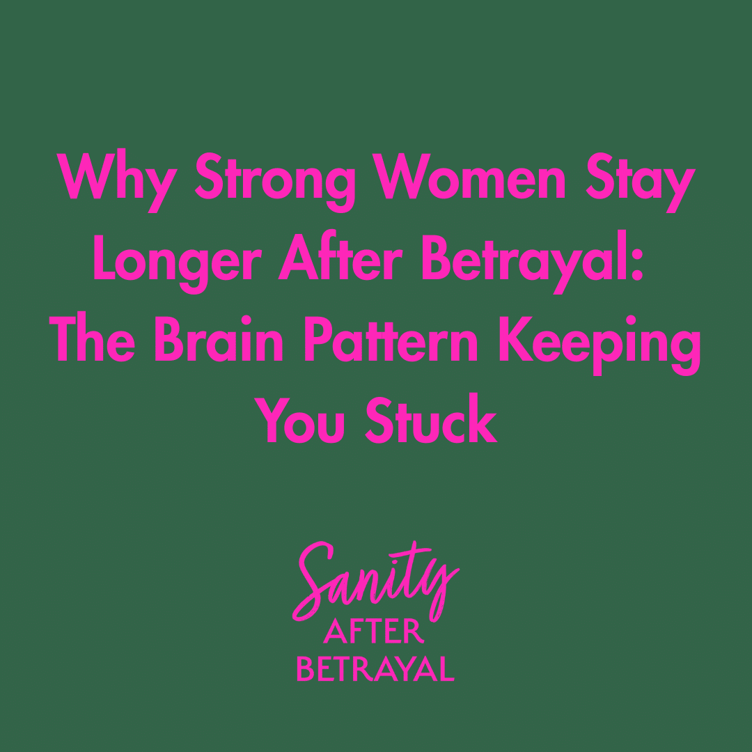 the brain patterns that keeps you in an unfaithful relationship